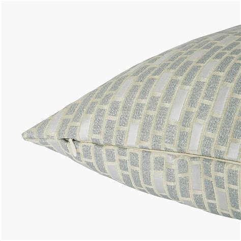 Buy PORTICO Lotus Grey Printed Cushion Covers - 40x40cm - Set of 2 from ...