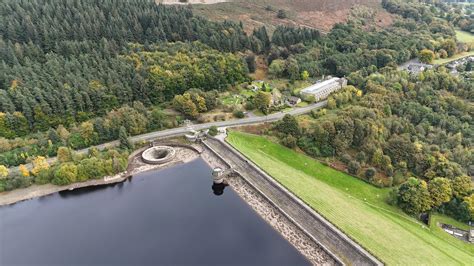 Aerial View of Ladybower Reservoir in Derbyshire · Free Stock Photo