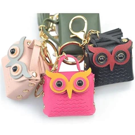 TERA 13 Coin Purse Bag, Owl Design Wallet (1 pcs) Small Key Pouch Bag ...