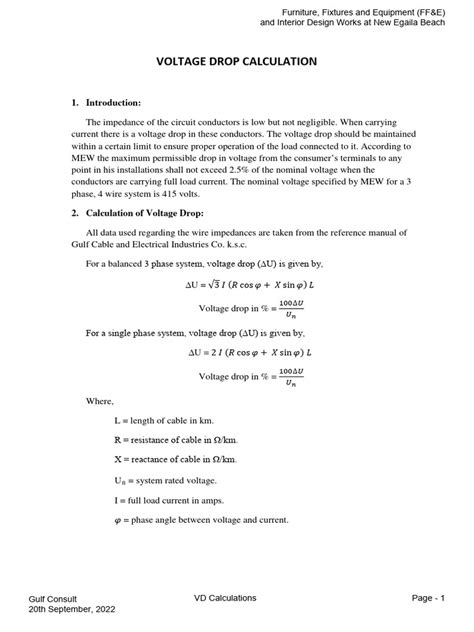 Image result for Compound Circuit Voltage Drop Calculation