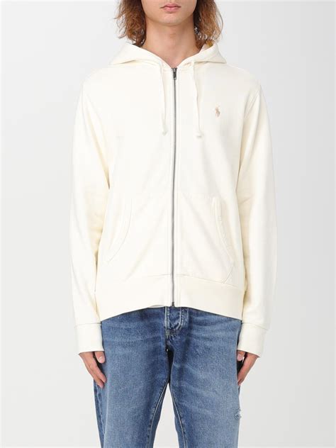 Polo Ralph Lauren Sweatshirt men - White | 710916692 | GIGLIO.COM