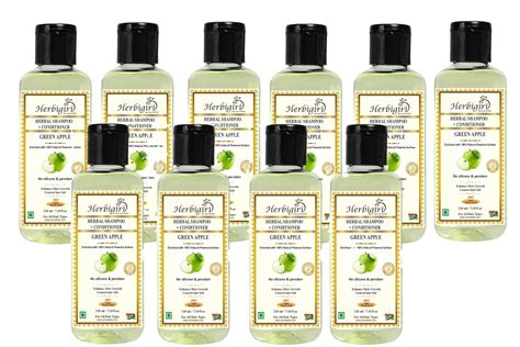 Buy Khadi Green Apple + Conditioner Shampoo 2100ml Online at Low Prices ...