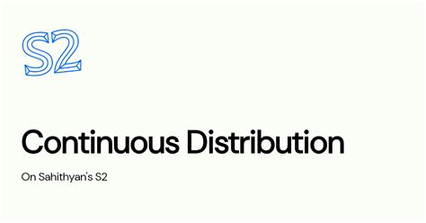 Image result for Continuous Distribution Types