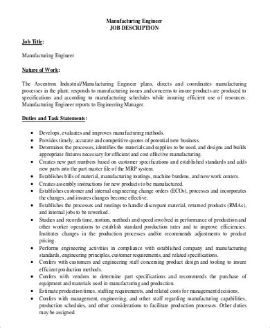 Image result for Engineering Manager Job Description Examples