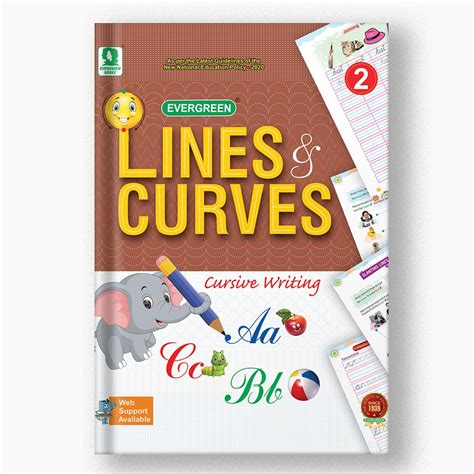 Buy Class 2 Lines and Curves Cursive Writing Book | Evergreen