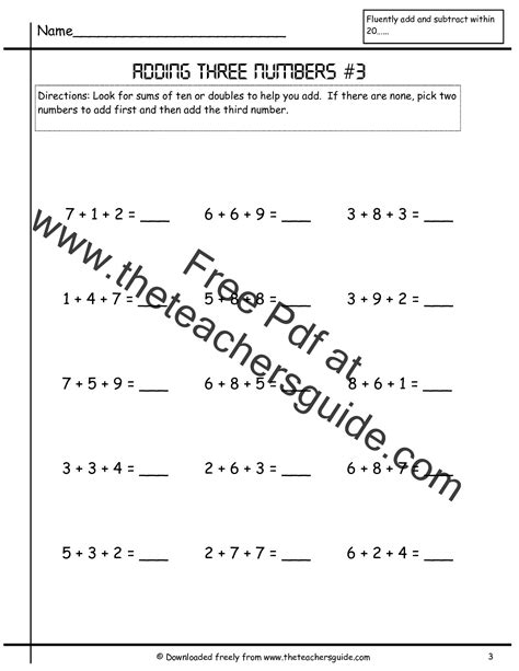 Image result for Adding Three Numbers Song