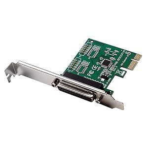 ATEVON PCI-E Parallel Port Expansion Card – PCI Express to LPT Port ...