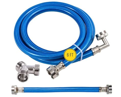 Buy Steam Dryer Hose Install Kit (6 FT) - 3-Layer PVC Coated Stainless ...