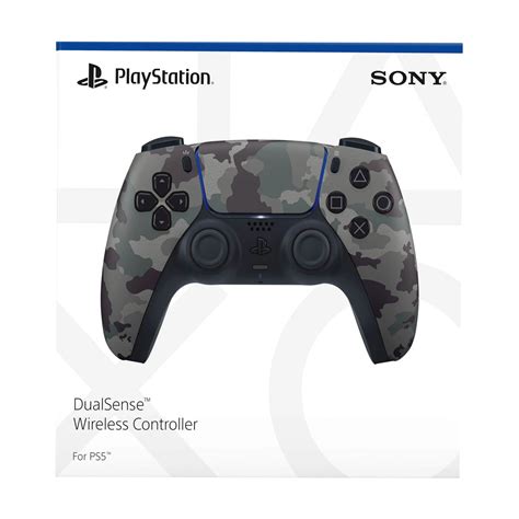 Sony PS5 DualSense Wireless Controller, Grey Camouflage | BJ's ...