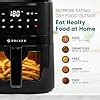 SOLARA Air Fryer For Home 4.5L with See Through Window, 10 Preset menus ...