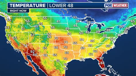 Current Temperatures Across the U.S. | Fox Weather