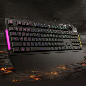 Amazon.in: Buy ASUS Membrane USB Gaming Keyboard for PC - TUF K1 ...
