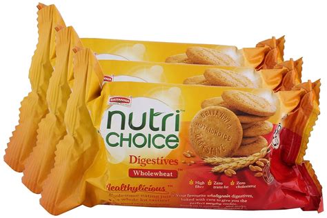 More Combo - Britannia Nutri Choice Digestive Biscuit, 100g (Pack of 3 ...