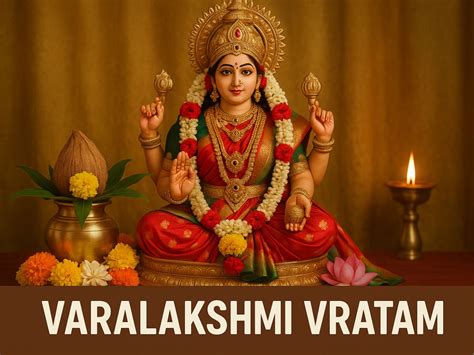 Varalashmi Vratam Would Be Observed On 8 August, 2025 - Calendarr