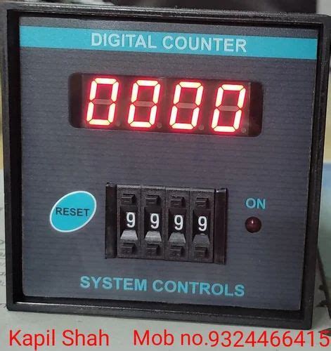Digital Counter - Digital Presettable Counter Manufacturer from Mumbai