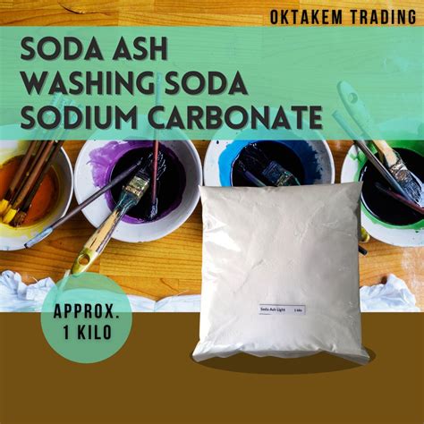 Soda Ash / Washing Soda / Sodium Carbonate for tie dye / laundry ...