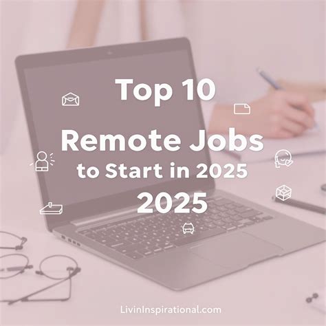 Top 10 Remote Jobs in 2025 - Livin' Inspirational