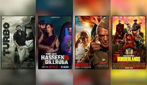 Turbo, Indian 2, Borderlands, Phir Aayi Hasseen Dillruba: OTT and ...