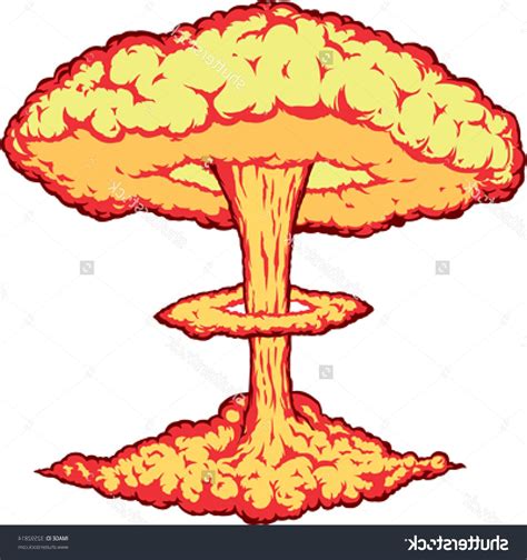 Mushroom Cloud Drawing at GetDrawings | Free download