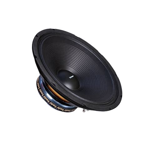 Black 15-Inch Stage Monitor/Full Range - 8 Ohms, 2500W Peak, 354W RMS