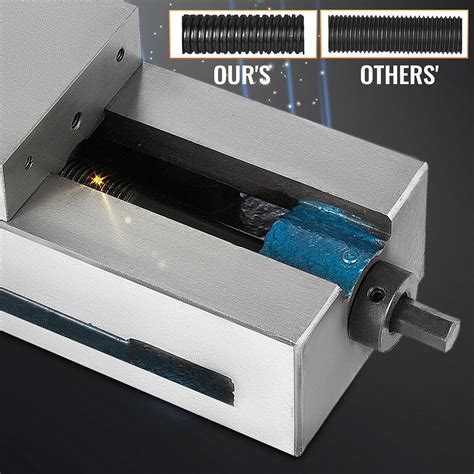 Mophorn Milling Vise 4"/100mm,Bench Clamp Vise Nodular Cast Iron ...