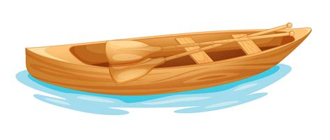 Native Canoe Clipart