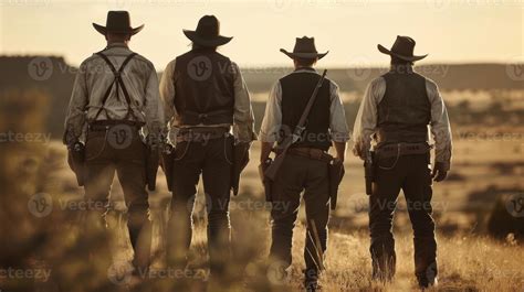 Four figures in action, including a man with a top knot crouching and shooting, a figure in a green