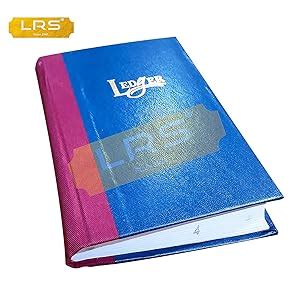LRS Ledger SMALL Size - Copy Size - 22x15 CM (200 Pages) : Amazon.in ...