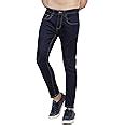 HALOGEN Men's Skinny Fit Mid Rise Jeans (HAL34-30_White_30) : Amazon.in ...