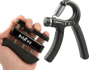 BoldFire Combo Grip Strengther Trainer Kit (Pack of 2),Forearm ...