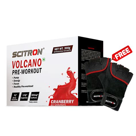 Buy Volcano Pre-Workout Powder Online | Scitron