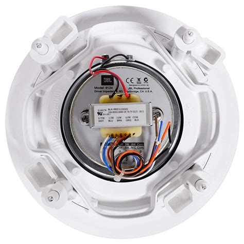 JBL 8124 In-Ceiling Speaker 4 Inch, Full Range - Set of 4 — Audiomaxx India