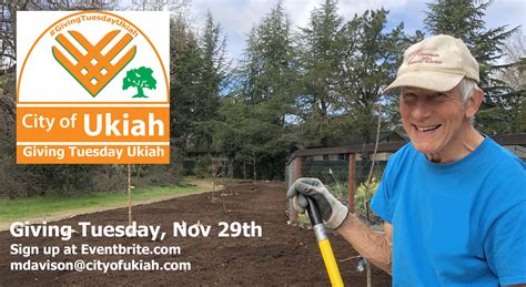 Day of Giving Ukiah - City of Ukiah, CA - city of ukiah employment