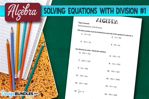 Image result for Solving Linear Equations Using Division