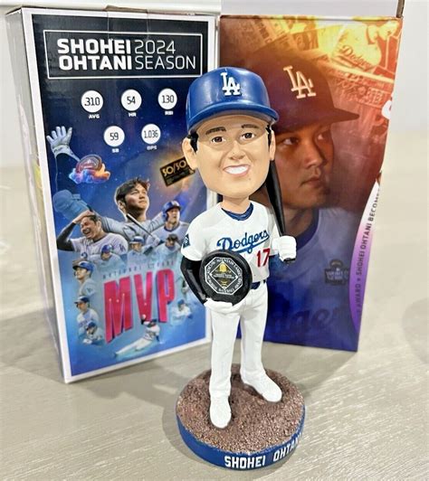 Shohei Ohtani 2025 LA Dodgers MVP Bobblehead SGA | #4869624865