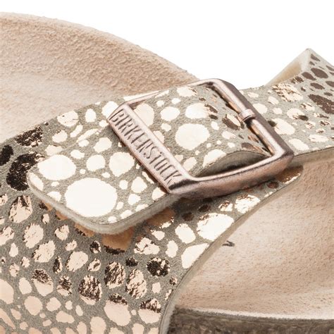 BIRKENSTOCK Madrid Birko-Flor Sandal - Metallic Stones Copper