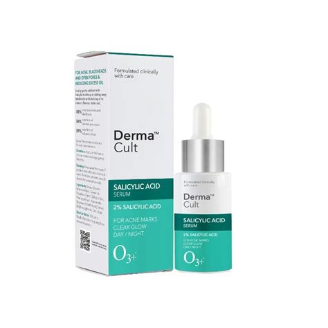 Buy O3+ Derma Cult 2% Salicylic Acid Serum 30ml Online in India at Best ...