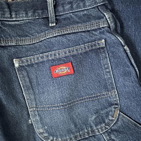 Vintage dickies carpenter jeans / pants ! Nice wash.... - Depop