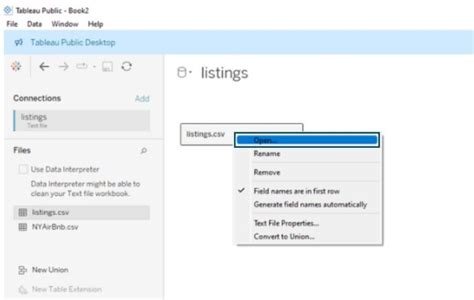 Tableau Create Join 的图像结果