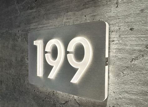 Image result for LED Cubicle Numbers