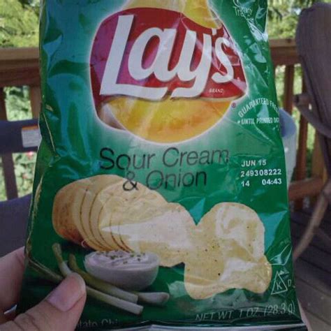 Lays Sour Cream And Onion Chips Nutrition Label at Michael Madden blog