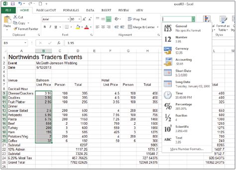 Image result for Excel Number Formats