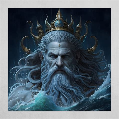 Mythology - Folklore A-Z - Poseidon - Greek God & King of The Seas