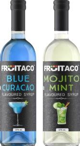 fruitaco Blue Curacao Mojito Mint Mocktail Syrup for Mocktails ...