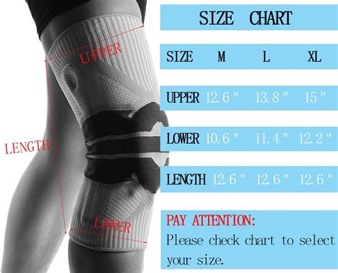 Buy ACTIVE.WEAR Compression Knee Pad Brace Sleeve Stabilizer for Men ...