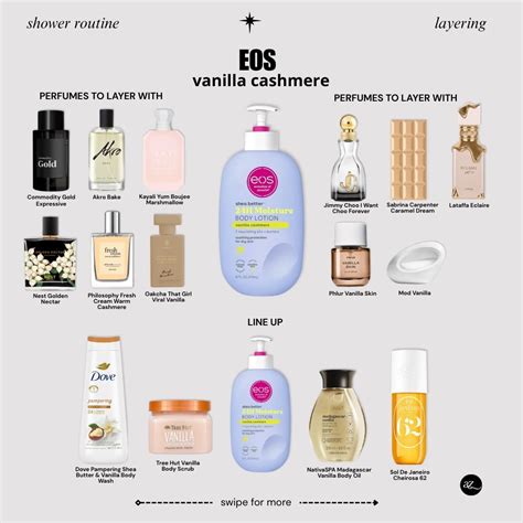 Zu on Instagram: "EOS Vanilla Cashmere layering combo that smell like a warm hug 🤍 Sweet, creamy ...