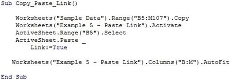 Image result for Copy and Paste VBA Excel Worksheet Columns
