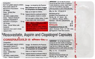 Consivas Gold 10 Capsule 10: Uses, Side Effects, Price & Substitutes