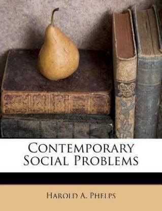 Contemporary Social Problems: Buy Contemporary Social Problems by ...