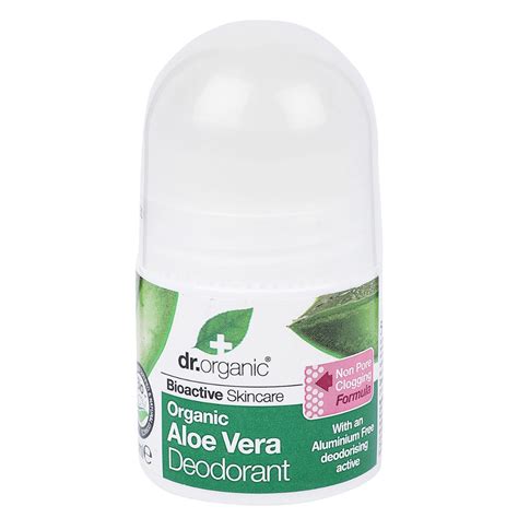 Buy Dr Organic Aloe Vera Deodorant Roll-On 50ml - Apollo Pharmacy.